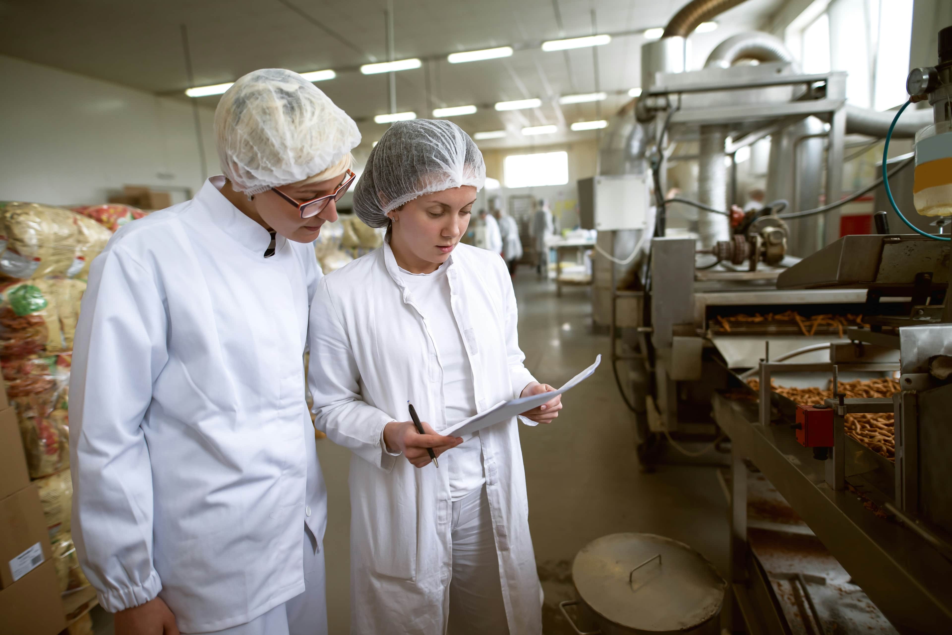 Laboratory professionals validating production processes